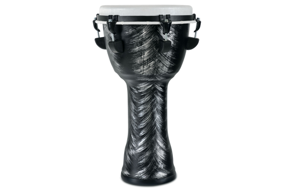 XDrum Djembe 10" Silver Brush image 3