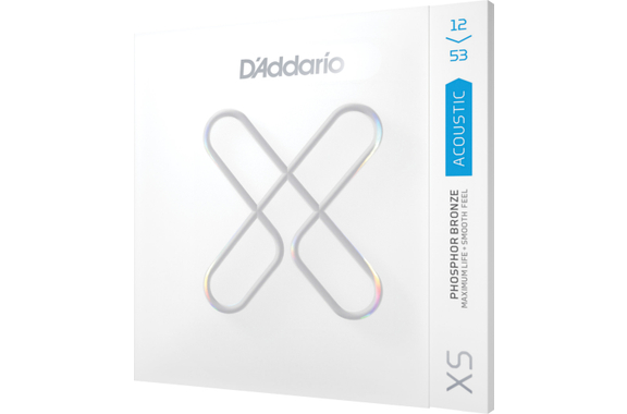 D'Addario XS Phosphor Bronze 12-53 Light image 3
