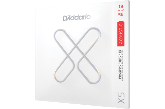 D'Addario XS Phosphor Bronze 13-56 Medium image 3