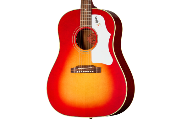 Gibson J-45 60s Original Fixed Bridge Vintage Cherry Sunburst image 3