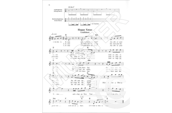 Rock & Pop Christmas pour Guitare Classique image 3
