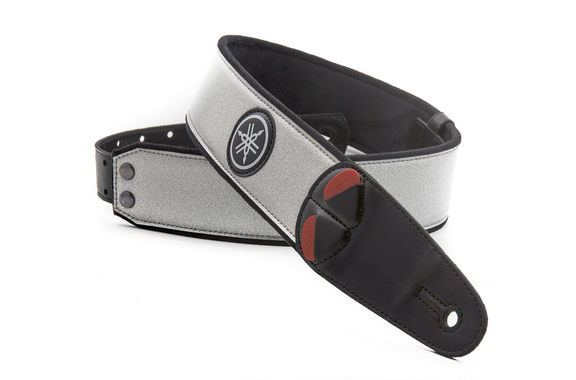 Yamaha Stardust Guitar Strap Silver image 3