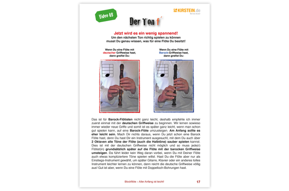 Michael Schwager, Aller Anfang ist leicht, Fluitenschool + Playback-Downloads image 3