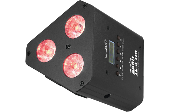 Eurolite Batteria TL-3 TCL Trusslight QuickDMX Nero image 3