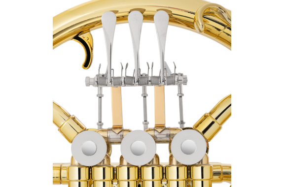 Classic Cantabile WH-20GD MardiBrass Waldhorn en F de plástico dorado image 3