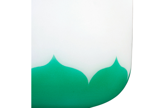 Cuenco de Cristal Sela SECLU11F Lotus 11" Nota F (432 Hz) Verde image 3
