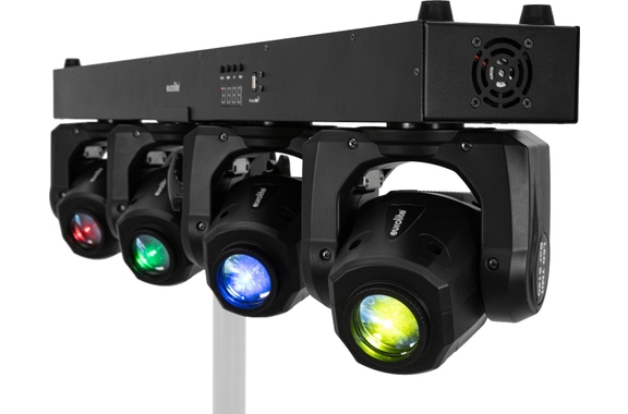 Set Eurolite LED TMH Bar S120 Moving-Head Spots con Stativo image 3