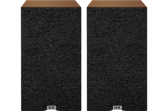 ELAC Debut B5.3 Bookshelf Speakers Walnoot Paar Oehlbach Set image 3