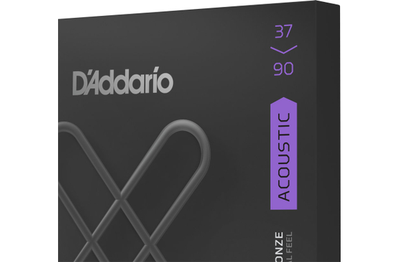 D'Addario XT Coated Phosphor Bronze 37-90 image 3