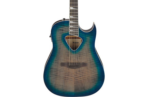 Ibanez ALT50FA-BDB Westerngitaar Blue Doom Burst High Gloss image 3