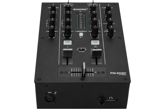 Omnitronic PM-202F 2-Kanaals DJ-Mixer met Filter Set image 3