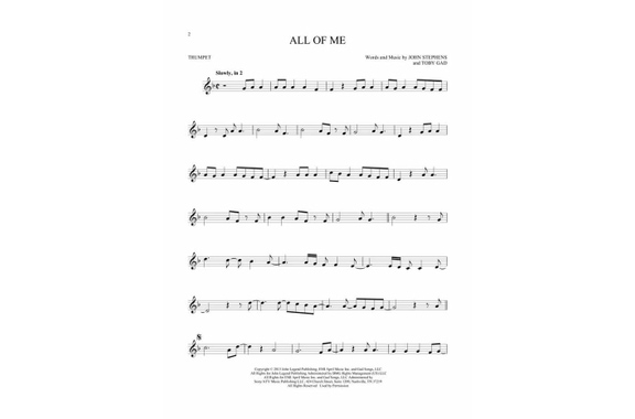 Les 50 Premières Chansons À Jouer À La Trompette image 3