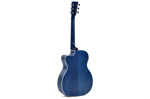Ditson 000C-10E-TBL Translucent Ultramarine-Blue  - Retoure (Zustand: gut) image 3