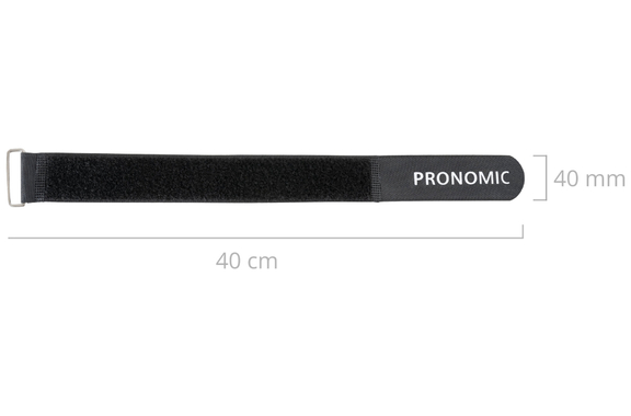 Pronomic KB-400R-V2 Cierre De Contacto Para Cables 400mm Con Anilla Paquete De 10 image 3