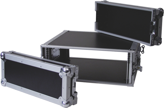 Roadinger Rack per Amplificatori PR-2 4HE Profondità 47cm image 3