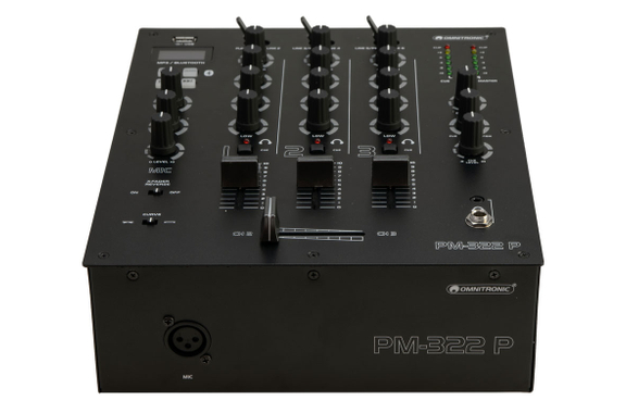 Omnitronic PM-322P DJ Mixer met Bluetooth & MP3-Player Set image 3