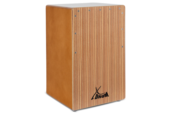 XDrum Cajon El Bajo Bass Port Walnut / Zebra incl. Funda image 3