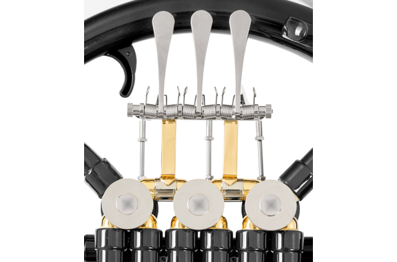 Classic Cantabile WH-20BK MardiBrass Cor d'harmonie en plastique en F noir image 3