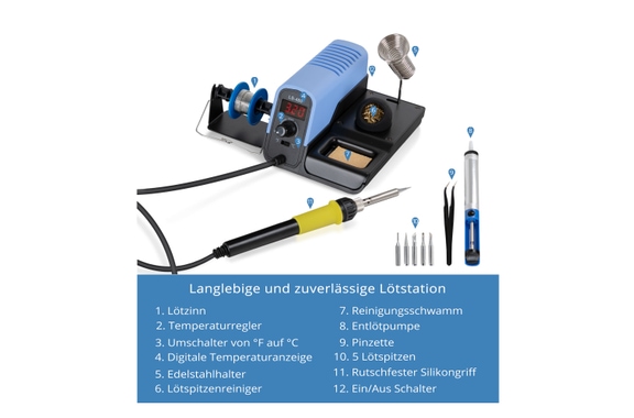 Stagecaptain LS-480 LötProfi Stazione Saldante image 3