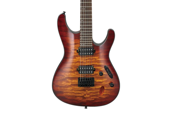 Ibanez S621QM-DEB Dragon Eye Burst image 3