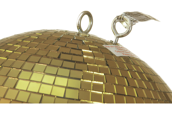 Eurolite Spiegelkugel 30 cm Gold Set image 3