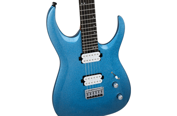 Jackson Pro Series Signature Misha Mansoor Juggernaut HT6 Blue Sparkle image 3