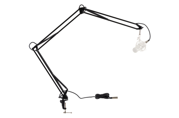 Pronomic Mikrofoonarm met tafelklem zwart image 3