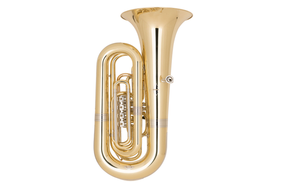 Miraphone Bb-Tuba Model 496 Hagen Brass image 3