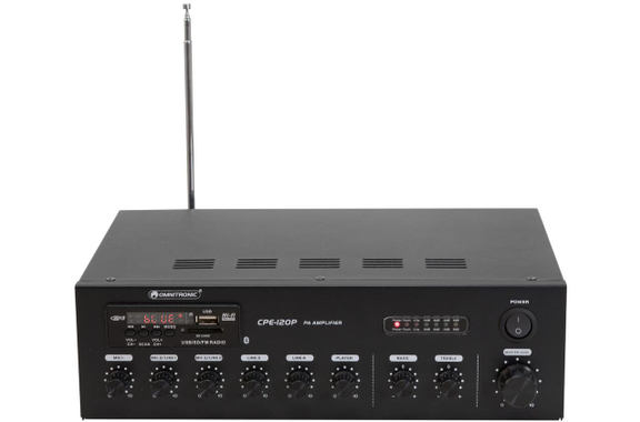 Omnitronic CPE-120P PA Mixer-Amplifier image 3