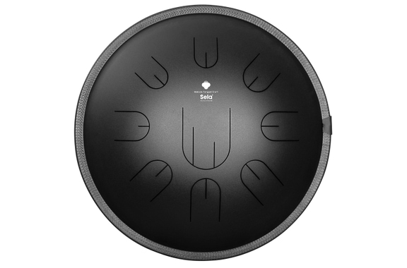 Sela SE 380 Melody Tongue Drum 14" D Kurd Black image 3