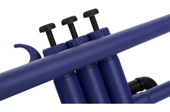 Classic Cantabile KTP-30MB MardiBrass Tromba in Plastica Bb Opaca Blu image 3