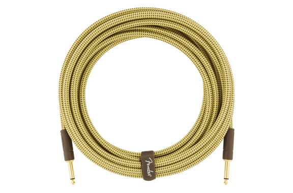 Fender Deluxe Series Cable Straight 5.5m Tweed image 3