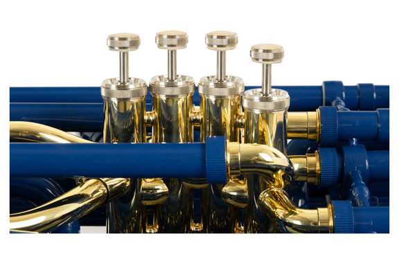 Classic Cantabile KT-30BU MardiBrass Tuba Bb en plastique Bleu image 3