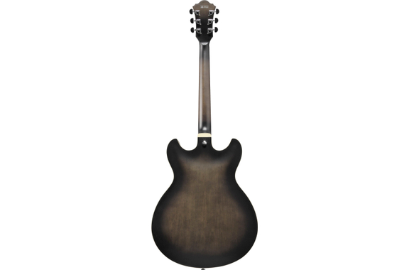 Ibanez AS53-TKF Transparent Black Flat image 3