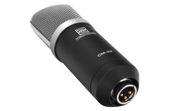 Pronomic CM-22 Microphone à Grande Membrane SET incl. Anti-pop doré image 3