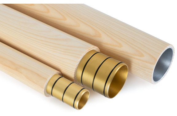 Lechgold Alphorn Natural F 360 cm 3-Piece image 3