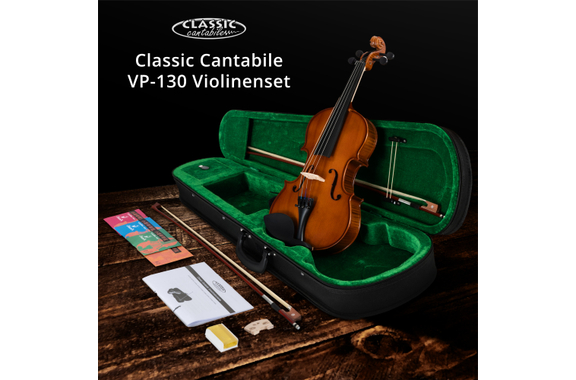 Classic Cantabile VP-130 4/4 Violinenset Natur  - Retoure (Zustand: sehr gut) image 3