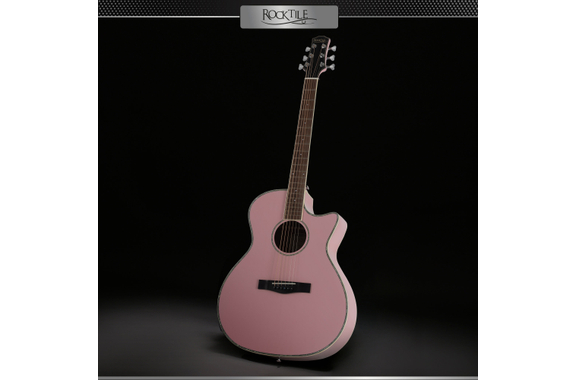 Rocktile WSC-150C-PK Chitarra Western Pink image 3