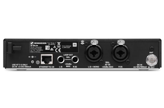 Sennheiser EW IEM G4-TWIN-E Wireless In Ear E-Band image 3