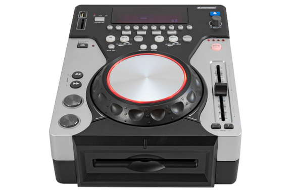 Omnitronic XMT-1400 DJ Standalone CD-Player MP3 USB Set image 3