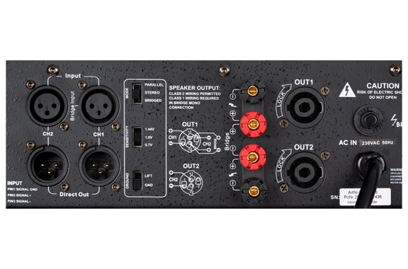 Pronomic XA-800 Endstufe 2x 1900 Watt image 3
