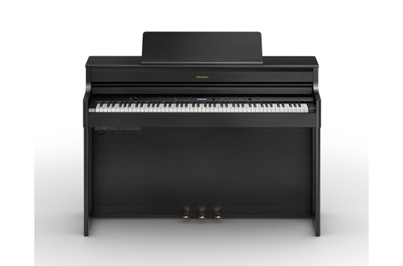 Roland HP704-CH Digitalpiano Set Schwarz matt Set image 3