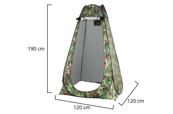 Stagecaptain TZC-190 Quixie Camouflage Pop-up Toilet Tent image 3