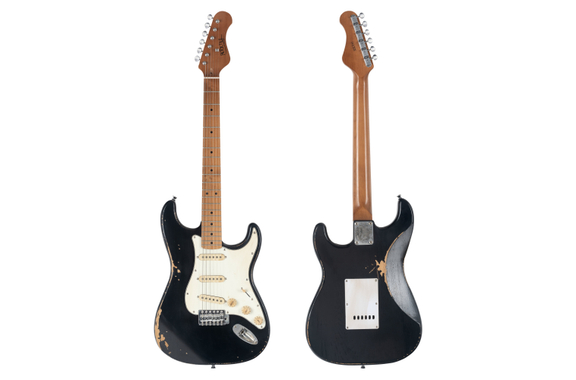 Rocktile Vinstage ST-RMBK Guitarra Eléctrica Black image 3