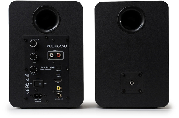 Vulkkano A4 ARC MkII Altavoces Activos Negros image 3