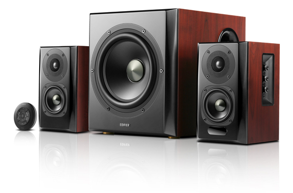 Edifier S350DB 2.1 Système Sonore Bois image 3