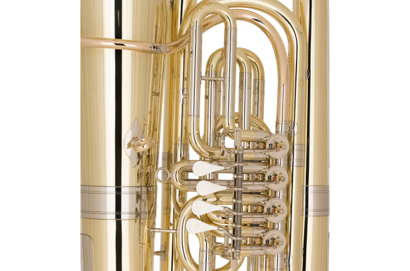 Miraphone Bb-Tuba Model 495 Hagen Messing image 3