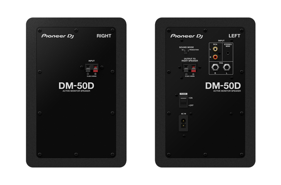 Pioneer DJ DM-50D Negro Par image 3