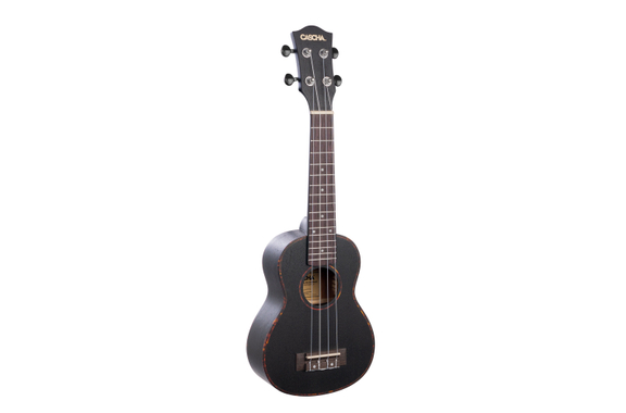 Cascha Premium Set De Ukelele De Concierto De Caoba Negro image 3