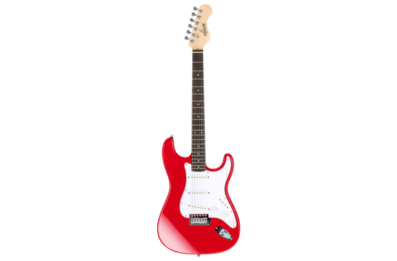 Shaman Element Series STX-100R E-Gitarre rot  - Retoure (Zustand: sehr gut) image 3